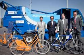 Beeld bij Ontwikkeling van 100% gerecyclede fiets