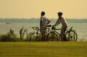 Beeld bij Top 5 Plassenfietsroutes