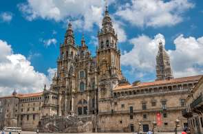 Beeld bij Santiago de Compostela: Een bedevaartsoord