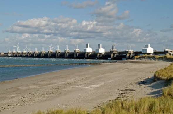 Beeld bij Nationaal Park Oosterschelde