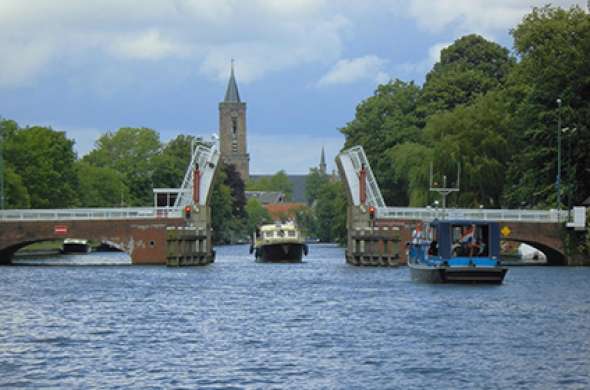 Beeld bij Loosdrechtse Plassenroute