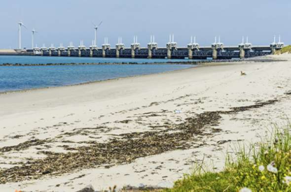 Beeld bij Rondje Schouwen-Duiveland