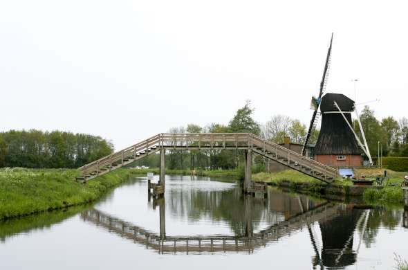 Beeld bij Molenroute Drenthe