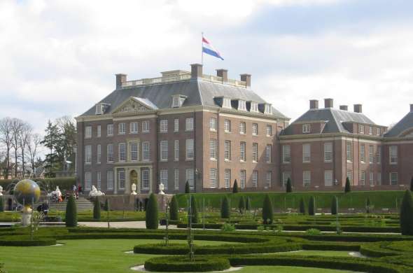 Beeld bij Koninklijke route - Paleis het Loo