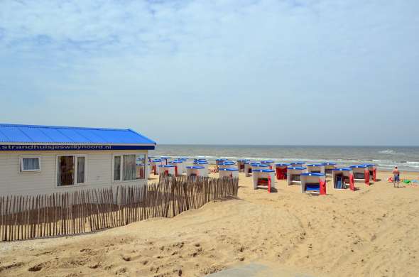 Beeld bij Over de duinen bij Katwijk aan Zee