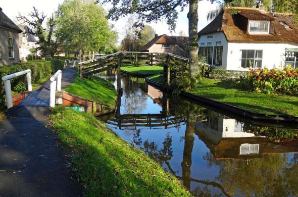 Beeld bij Waterrijk Giethoorn