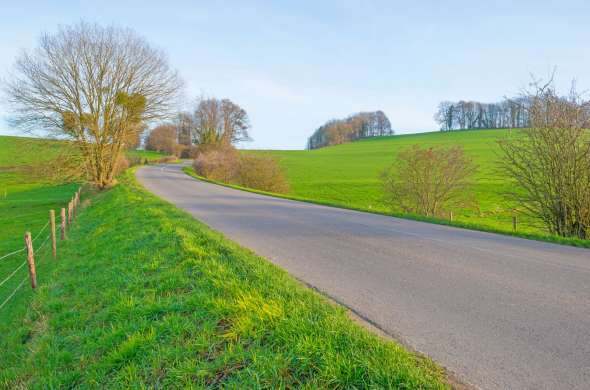 Beeld bij Limburgs heuvelland