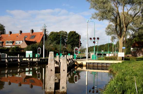 Beeld bij Rondje langs de Marknessersluis