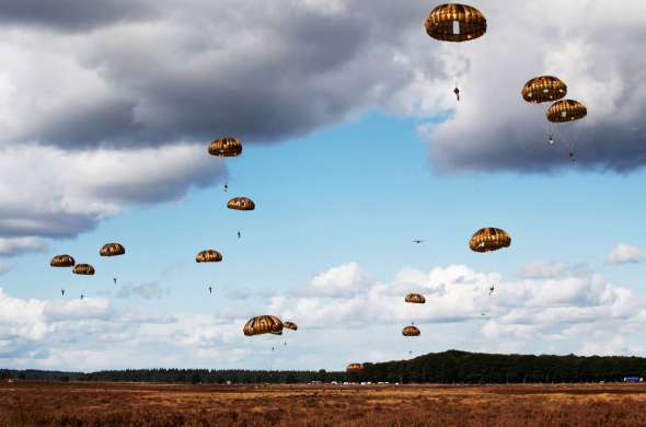 Beeld bij In de voetsporen van de 1st Airborne Division