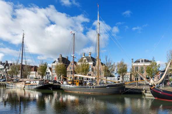 Beeld bij Friese wateren en Friese Kust