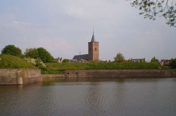 Beeld bij Fietsroute Naarden-Bussum