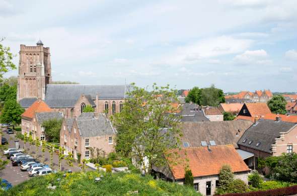 Beeld bij Slot Loevestein en Hollandse Waterlinie