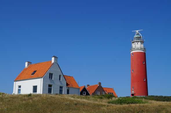 Beeld bij Rondje Texel