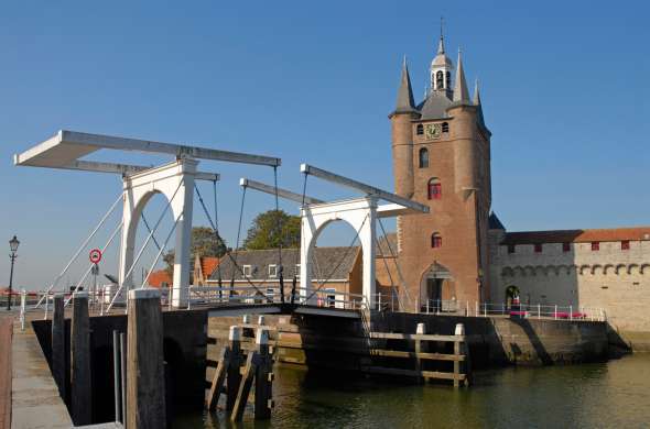 Beeld bij Monumentenstad Zierikzee