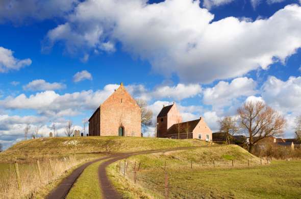 Beeld bij Nationaal Landschap Middag-Humsterland