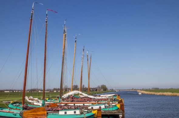 Beeld bij Terpenlandroute