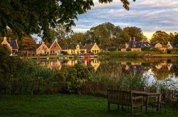 Beeld bij Het Waterland bij Amsterdam