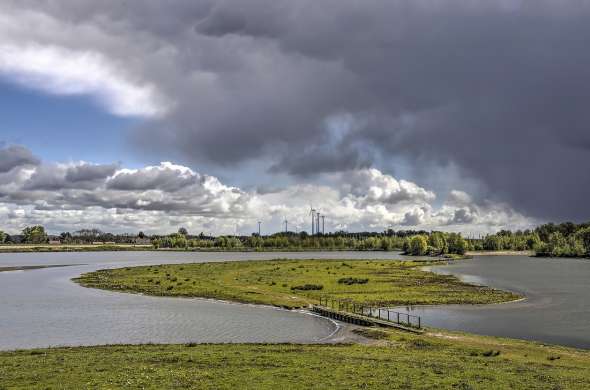 Beeld bij De Hoeksche Waard