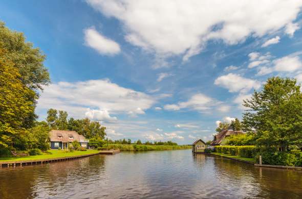 Beeld bij Rondje Weerribben-Wieden en Giethoorn