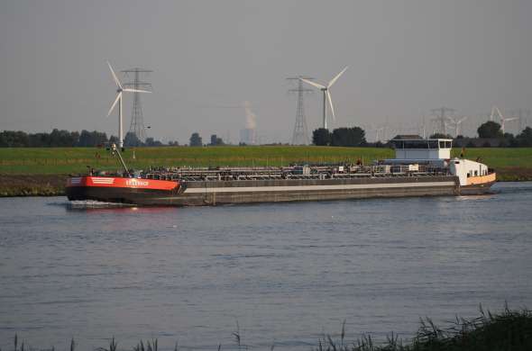 Beeld bij De Schelde-Rijnverbinding