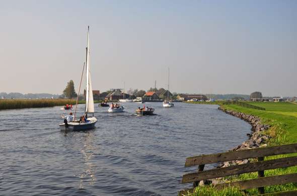 Beeld bij Rond de Kagerplassen