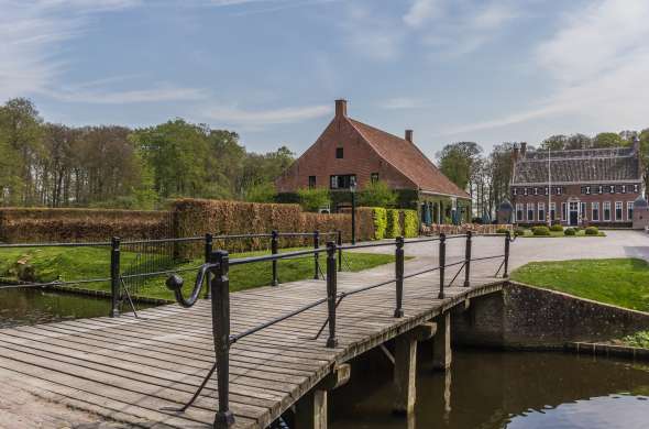 Beeld bij Borgen en kerken