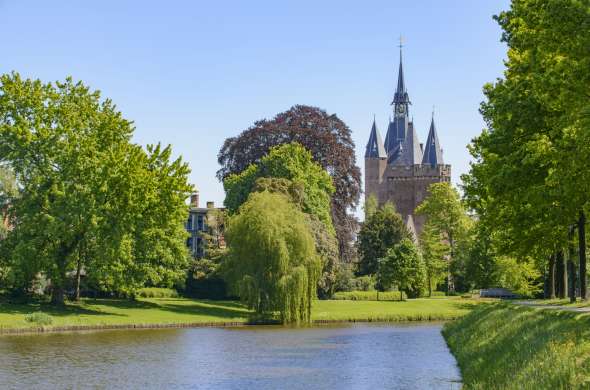 Beeld bij Landgoed Windesheim en Vesting Zwolle