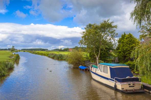 Beeld bij Friese waterwegen