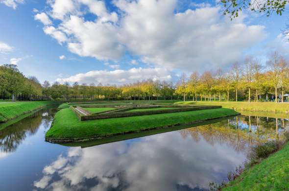 Beeld bij Oorlogsverleden: de grensovergang bij Lobith