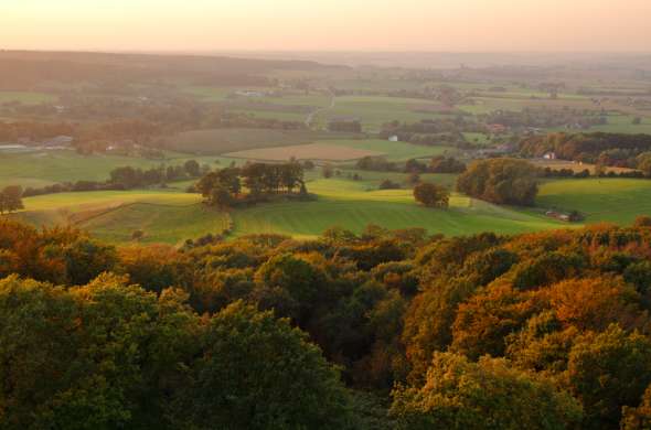 Beeld bij De Vaalserberg en het drielandenpunt