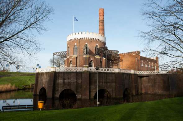 Beeld bij De droogmaking van de Haarlemmermeer