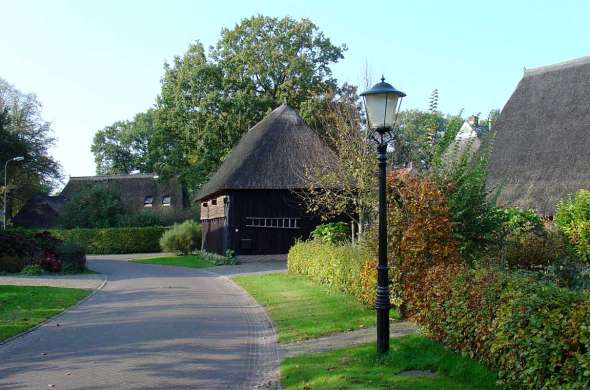 Beeld bij De Mepper Hooilanden en Boswachterij Gees