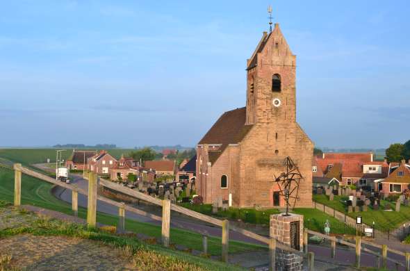 Beeld bij Noordelijke dorpen en waterlopen