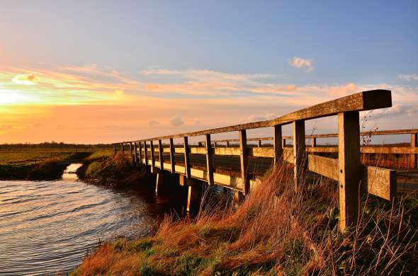 Beeld bij Nationaal Landschap Drentsche Aa