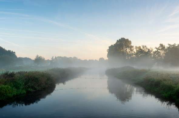 Beeld bij De Mark en het Wilhelminakanaal