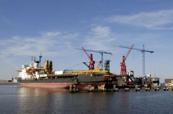 Beeld bij Havenstad aan de Eems