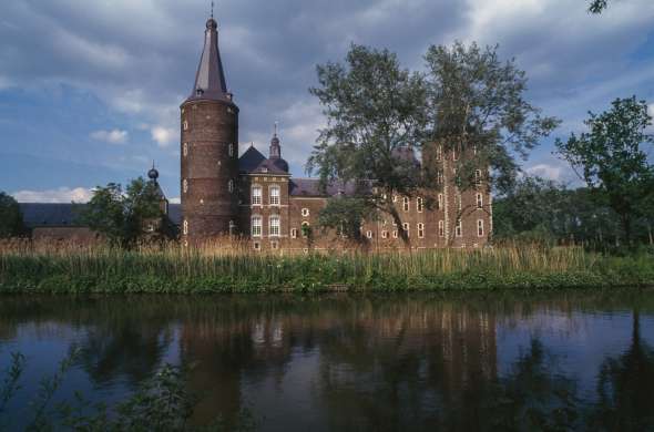 Beeld bij Kasteel Hoensbroek