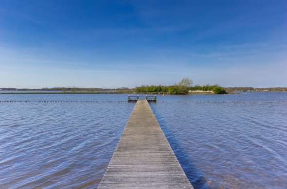 Beeld bij Het blauwe hart van Groningen