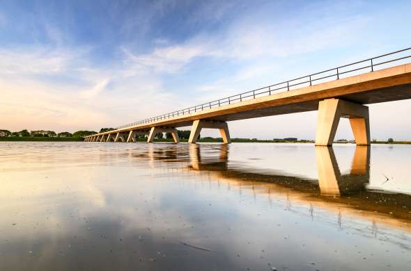 Beeld bij De waterkeringen van Kampen