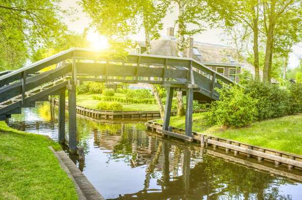 Beeld bij De kop van Overijssel en de Beulakerwijde