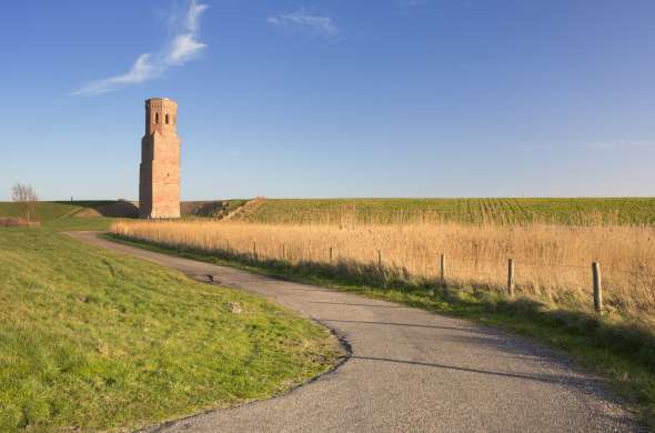 Beeld bij De zeemeermin van Westenschouwen