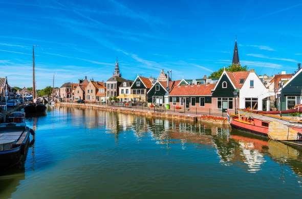 Beeld bij De weg van de Gouwzee