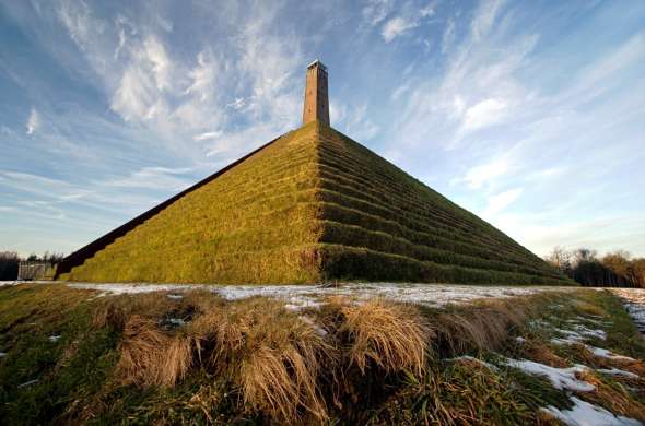 Beeld bij Rondje geschiedenis van Utrecht