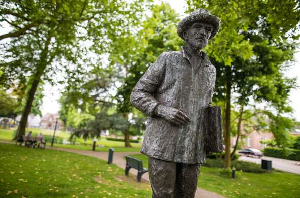 Beeld bij Het Brabant van Vincent van Gogh