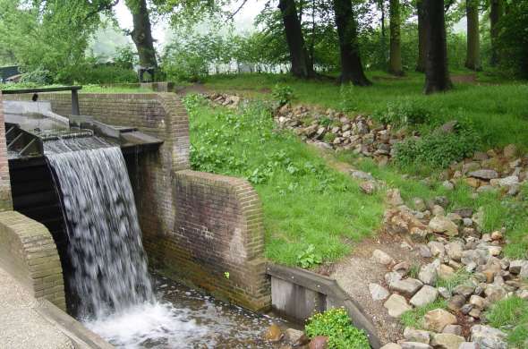 Beeld bij Gelderse watermolens