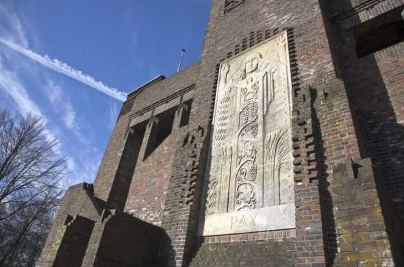 Beeld bij Het Belgenmonument