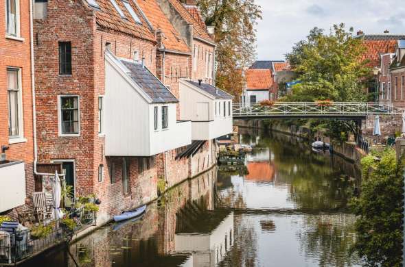 Beeld bij Het oude centrum van Appingedam