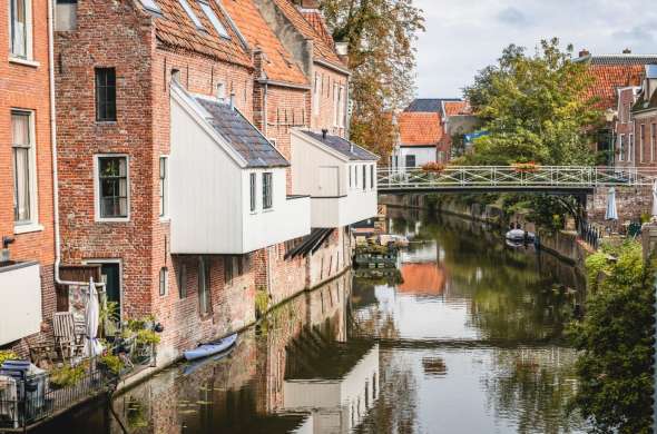 Beeld bij Het oude centrum van Appingedam