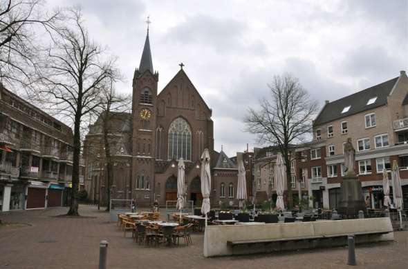 Beeld bij Kerkenroute rond Sint-Oedenrode