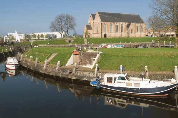 Beeld bij Op de grens tussen Flevoland en Overijssel